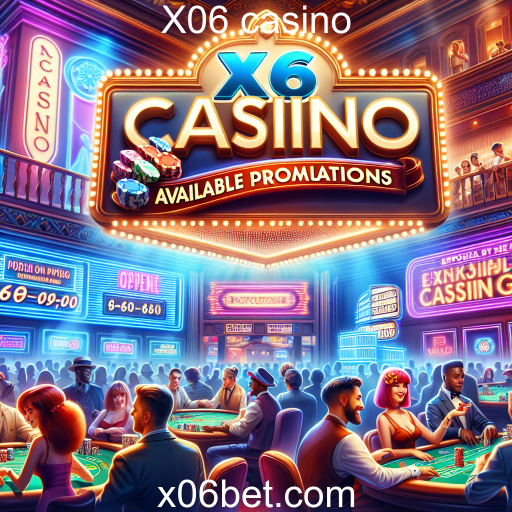 Aproveite as Incríveis Promoções do X06 Casino